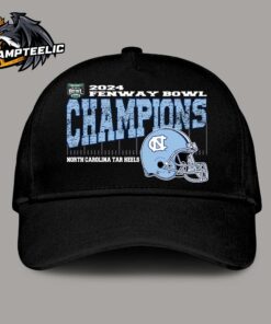 North Carolina Tar Heels 2024 Fenway Bowl Champions Vintage Style Helmet Classic Cap Hat Snapback