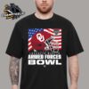 Oklahoma Sooners 2024 Armed Forces Bowl Logo Match At Amon G Carter Stadium Classic T-Shirt