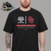 Oklahoma Sooners 2024 Armed Forces Bowl Champions Helmet Football Logo Unisex T-Shirt