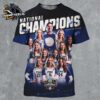 Penn State Nittany Lions 2024 NCAA Division 1 Volleyball National Champions Eight Time National Champions All Over Print Shirt