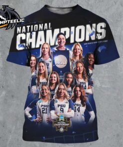 Penn State Nittany Lions Are 2024 National Champions 2024 NCAA D1 Women’s Volleyball For The First Time In 10 Years All Over Print Shirt