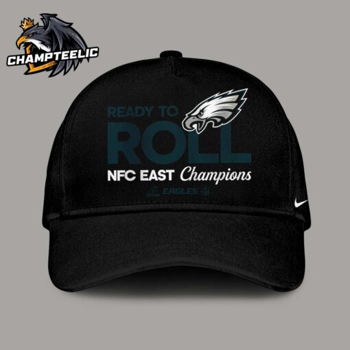 Philadelphia Eagles Nike 2024 NFC East Division Champions Locker Room Trophy Collection Classic Cap Hat Snapback