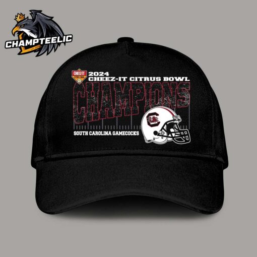 South Carolina Gamecocks 2024 Cheez It Citrus Bowl Champions College Bowl Season Vintage Helmet Classic Cap Hat Snapback