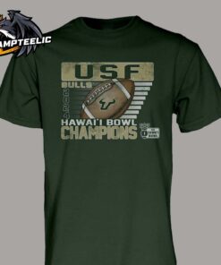 South Florida Bulls 2024 Hawaii Bowl Champions Unisex T-Shirt