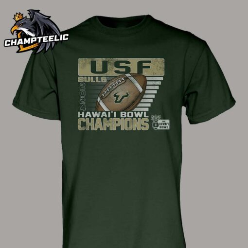 South Florida Bulls 2024 Hawaii Bowl Champions Unisex T-Shirt