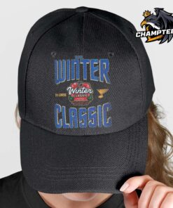 St Louis Blues 2025 NHL Winter Classic Chicago Game Day Classic Cap Hat Snapback