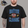 Chicago Blackhawks vs St Louis Blues 2025 NHL Winter Classic Matchup Helmet Head To Head Unisex T-Shirt