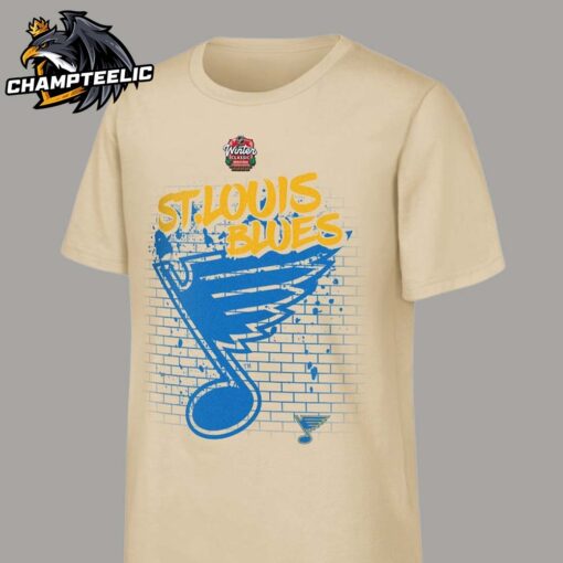 St Louis Blues 2025 NHL Winter Classic Street Art Unisex T-Shirt