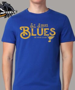 St Louis Blues 2025 NHL Winter Classic Zane Inked Unisex T-Shirt