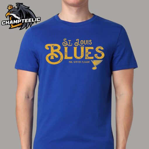 St Louis Blues 2025 NHL Winter Classic Zane Inked Unisex T-Shirt