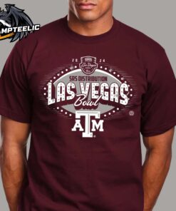 Texas A&M Aggies 2024 Las Vegas Bowl Las Vegas Sign Style Unisex T-Shirt