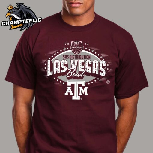 Texas A&M Aggies 2024 Las Vegas Bowl Las Vegas Sign Style Unisex T-Shirt