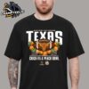 Arizona State Sun Devils And Texas Longhorns University Football 2025 College Football Playoffs Peach Bowl Match-Up Helmets Unisex T-Shirt