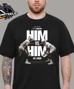 Travis Hunter Colorado Buffaloes Heisman Trophy 2024 Him Vs Him He12man Unisex T-Shirt