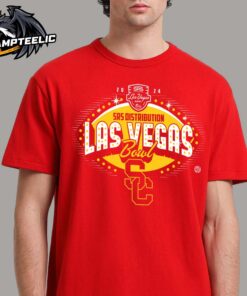 USC Trojans 2024 Las Vegas Bowl Las Vegas Sign Style Unisex T-Shirt