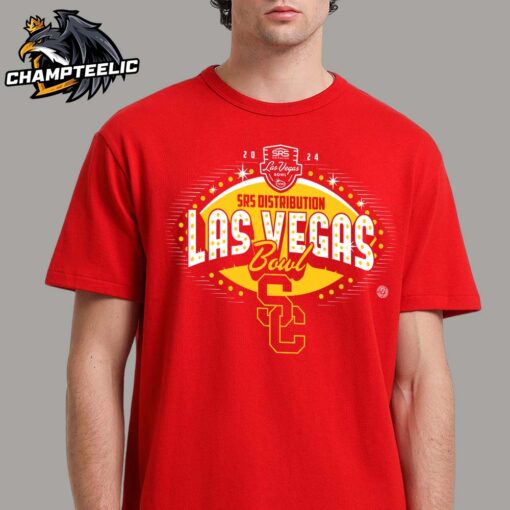 USC Trojans 2024 Las Vegas Bowl Las Vegas Sign Style Unisex T-Shirt