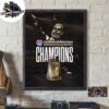 Congrats Arkansas Razorbacks 2024 Liberty Bowl Champions Poster Canvas For Home Decorations