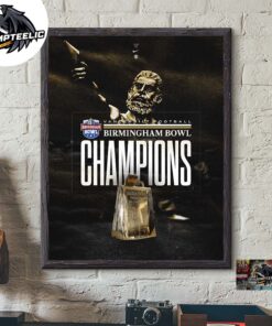 Vanderbilt Commodores Football Your 2024 Birmingham Bowl Champions Home Decor Poster Canvas