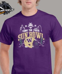 Washington Huskies 2024 Tony The Tiger Sun Bowl Championship Bound Unisex T-Shirt