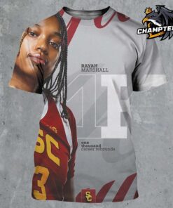 1K Ray Again Congrats Rayah Marshall On Reaching 1000 Career Rebounds USC Trojans Women’s Basketball All Over Print Shirt