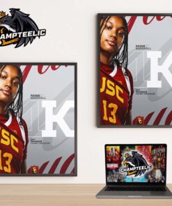 1K Ray Again Congrats Rayah Marshall On Reaching 1000 Career Rebounds USC Trojans Women’s Basketball Home Decor Poster Canvas