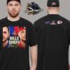 Buffalo Bills Vs Kansas City Chiefs 2024 AFC Championship Game Matchup Unisex T-Shirt