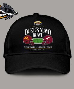 2025 Duke’s Mayo Bowl Minnesota Golden Gophers Head To Head Virginia Tech Hokies Championship Matchup Cap Hat Snapback