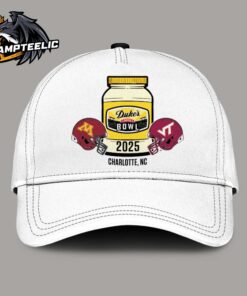 2025 Duke’s Mayo Bowl Minnesota Golden Gophers Head To Head Virginia Tech Hokies Duke’s Mayo Bottle Classic Cap Hat Snapback