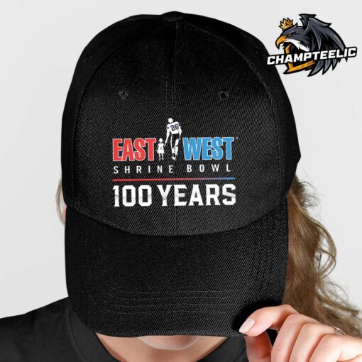 2025 East West Shrine Bowl 100 Years Logo Classic Cap Hat Snapback