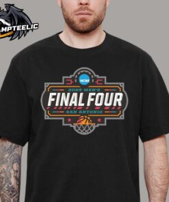 2025 NCAA Men’s Basketball Final Four San Antonio Logo Unisex T-Shirt