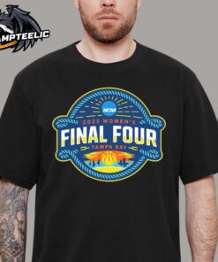 2025 NCAA Women’s Basketball Final Four Tampa Bay Logo Unisex T-Shirt