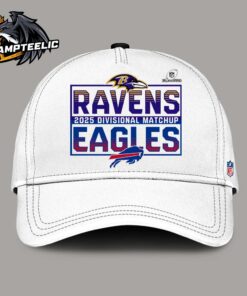 2025 NFL Playoffs Baltimore Ravens Head To Head Buffalo Bills 2025 Divisional Matchup Classic Cap Hat Snapback