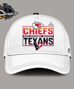 2025 NFL Playoffs Kansas City Chiefs Head To Head Houston Texans 2025 Divisional Matchup Classic Cap Hat Snapback