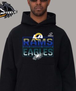 2025 NFL Playoffs Los Angeles Rams Head To Head Philadelphia Eagles 2025 Divisional Matchup Hoodie