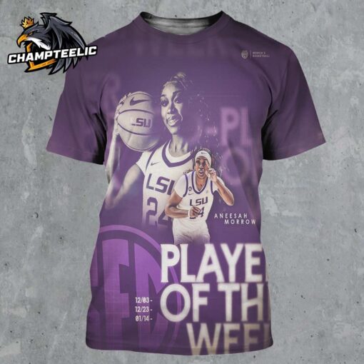 Aneesah Morrow LSU Tigers Women’s Basketball Player Of The Week All Over Print Shirt