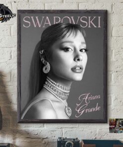 Ariana Grande In New Photoshoot For Swarovski Home Decor Poster Canvas