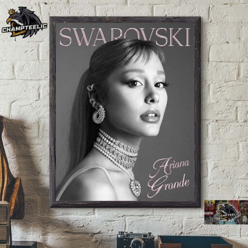 Ariana Grande In New Photoshoot For Swarovski Home Decor Poster Canvas