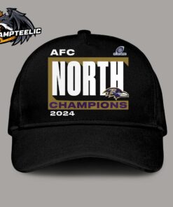 Baltimore Ravens Fanatics 2024 AFC North Division Champions Conquer Classic T-Shirt