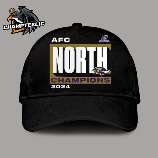 Baltimore Ravens Fanatics 2024 AFC North Division Champions Conquer Classic T-Shirt