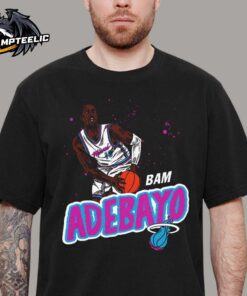 Bam Adebayo Miami Heat Homage Original Vice Shooting Stars T-Shirt