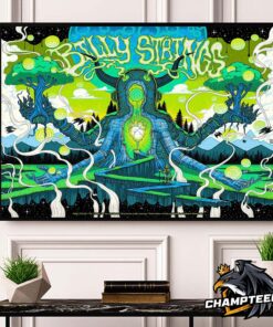 Billy Strings Denver Multi Night Poster For Shows At Ball Arena In Denver Colorado On Jan 24 25 And 26 2025 Home Decor Poster Canvas