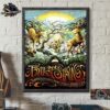 Billy Strings Winter Tour 2025 Poster By Milestang Billy Goats Gruff Fable Home Decor Poster Canvas