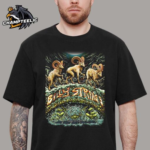 Billy Strings Winter Tour 2025 Poster By Milestsang Billy Goats Gruff Fable Unisex T-Shirt