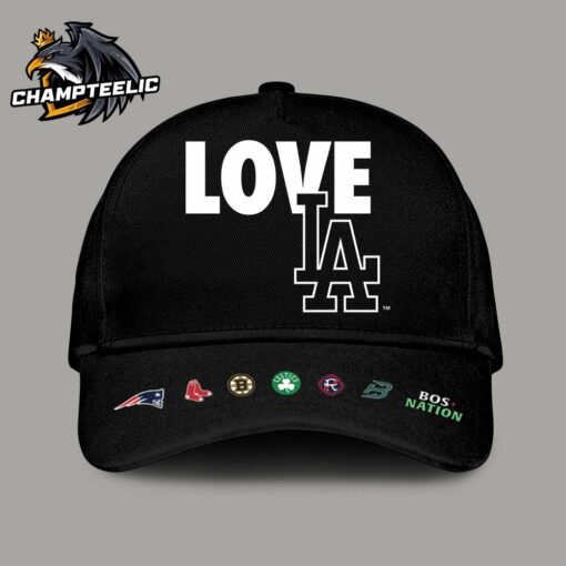 Boston Sports Teams Love Los Angeles Classic Cap Hat Snapback