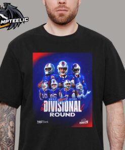 Buffalo Bills Next Stop Divisional Round NFL Playoffs 2024 Unisex T-Shirt