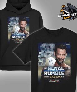 CM Punk On The Cover Of WWE Royal Rumble Indianapolis On February 1 2025 Unisex T-Shirt