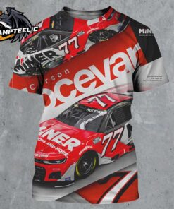 Carson Hocevar No 77 Team Partnership With Miner Corp For Multiple Races This NASCAR Cup Series Season All Over Print Shirt