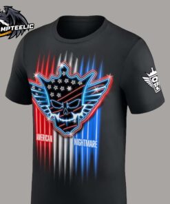 Cody Rhodes Neon American Nightmare Logo Unisex T-Shirt