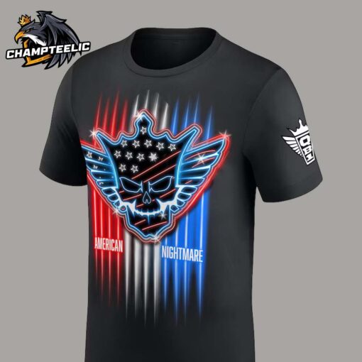 Cody Rhodes Neon American Nightmare Logo Unisex T-Shirt