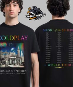 Coldplay 2025 Mumbai Music Of The Spheres Tour Merch Tee At Dy Patil Stadium On 18 19 And 21 January 2025 Two Sides Unisex T-Shirt